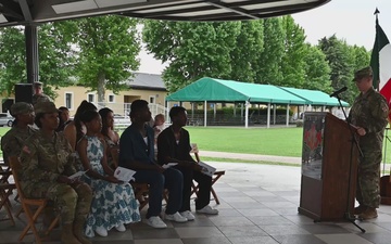 Headquarters and Headquarters Detachment 509th Strategic Signal Battalion change of responsibility ceremony