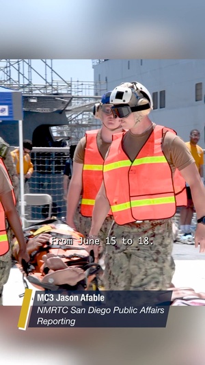 USNS Mercy Sailors Hold MERCEX 26-3