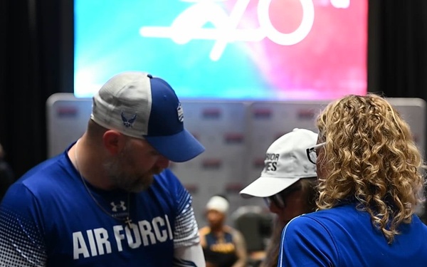 Air Force Warrior Games athletes compete in rowing (b roll)
