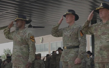 Command Sgt. Maj. Christopher R. Carey Assumption of Responsibility B-Roll