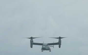 LCF-24: MV-22B Osprey DLQ aboard Fort Lauderdale (B-Roll)