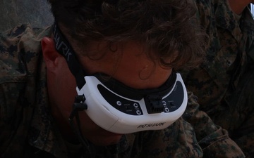 3rd Littoral Combat Team Marines train with attack drones in the Philippines