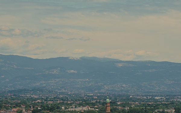 B-Roll: City of Vicenza, Italy and Monte Berico