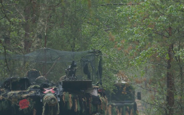 Germany’s tank brigade participates in its first exercise in Lithuania