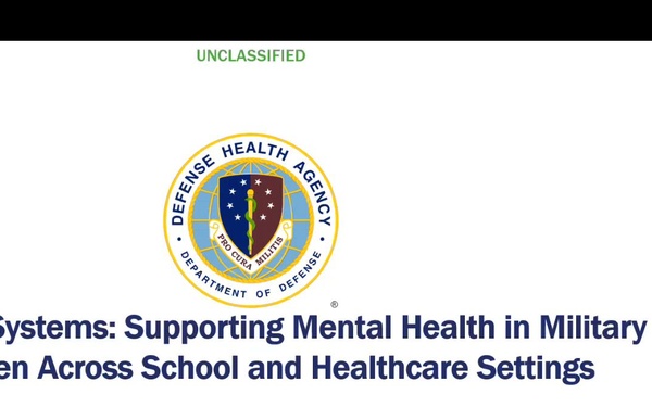 2026 MAY CCSS S05: Bridging Systems: Supporting Mental Health in Military Children Across School and Healthcare Settings