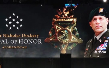 Hegseth Inducts Medal of Honor Recipient into Hall of Heroes