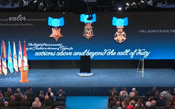 U.S. Army Medal of Honor Hall of Heroes Induction Ceremony