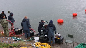Underwater Construction Team (UCT) One Construction Dive Detachment Charlie conducts Dive Opeartions during BALTOPS