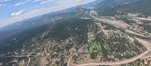 The U.S. Army Parachute Team jumps for Truckee Tahoe Airshow