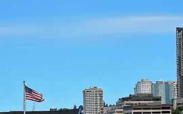 Coast Guard enhances safety and security during the United States vs. Australia World Cup match.