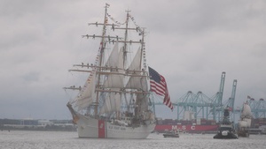 Sail 250 Virginia Parade of Sail arrives in Norfolk