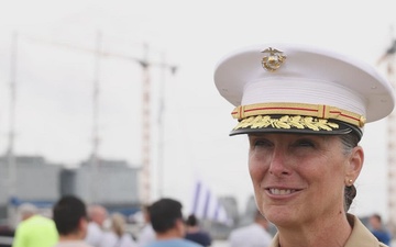 Lt. Gen. Roberta Bobbi Shea talks about Fleet Week Norflok