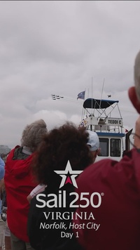 Sail 250 Norfolk Parade of Sail (Reel)