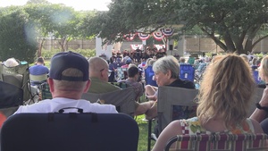 Special Purpose Marine Air Ground Task Force 250 Band performs during Fleet Week Norfolk