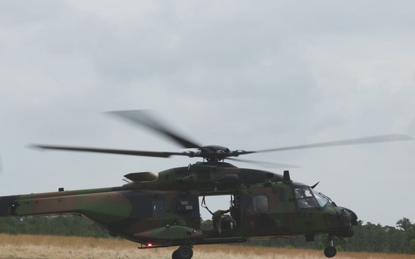 Fleet Exercise 250 | French sailors conduct helicopter training on MCB Camp Lejeune
