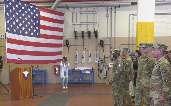 405th Army Field Support Brigade-Africa Conducts Change of Command Ceremony