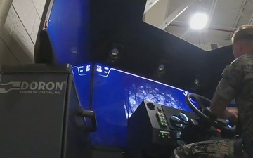 B-Roll: Camp Lejeune’s Multi-platform Driver Simulator