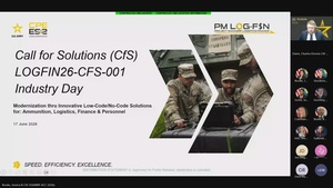 CPE ES2 & Army Contracting Command PM LOG-FIN Industry Event