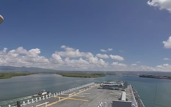 USS Essex Arrives in Pearl Harbor