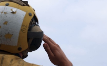 Delbert D. Black Conducts Flight Operations