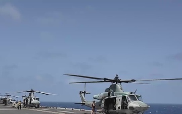 USS Tripoli Flight Ops