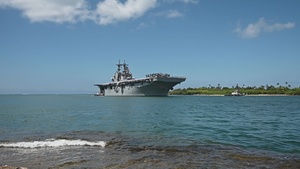 USS Essex (LHD 2) Arrives to Pearl Harbor for RIMPAC 2026