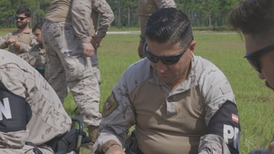 FLEETEX 250 | US, Spanish, and French Marines conduct a machine gun range