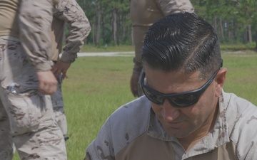 FLEETEX 250 | US, Spanish, and French Marines conduct a machine gun range