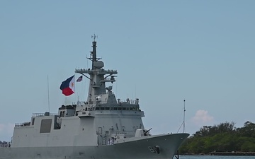 Philippine Navy frigate BRP Miguel Malvar (FFG-6) Arrives to Pearl Harbor for RIMPAC 2026