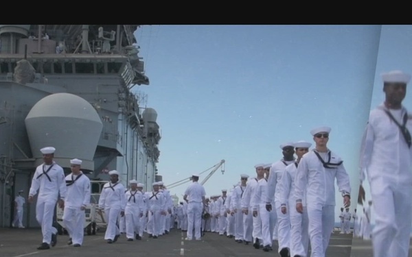 USS Essex Mans the Rails for RIMPAC26