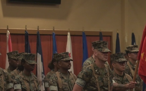 3rd Marine Logistics Group Holds Commanding General’s Change of Command Ceremony