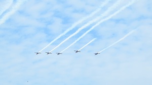 B-Roll of the Patrouille de France at Andrews
