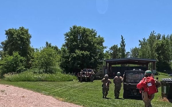 185th ARW's Medical Group holds TCCC training