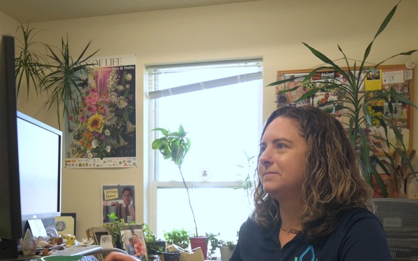 NRCS Employee at Computer