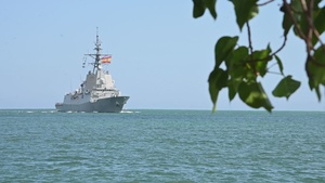 ESPS Alvaro de Bazan Arrives at Pearl Harbor for RIMPAC 2026
