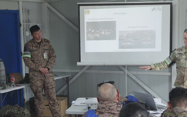 Mongolian Soldiers Conduct Counter-IED Training at Khaan Quest 2026