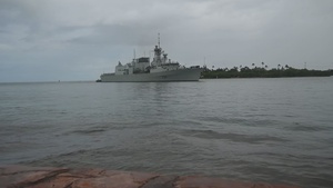 Royal Canadian Navy HMCS Regina (FFH 334) Arrives at Pearl Harbor-Hickam for RIMPAC 2026