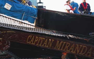ROU Capitan Miranda arrives for SAIL250 Maryland &amp; Airshow Baltimore