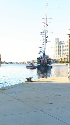 ROU Capitan Miranda arrives for Sail250 Maryland & Airshow Baltimore