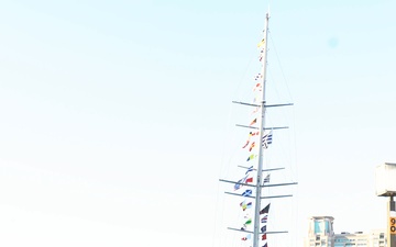 ROU Capitan Miranda arrives for Sail250 Maryland &amp; Airshow Baltimore