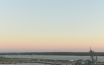 Nimitz Departs Naval Station Mayport