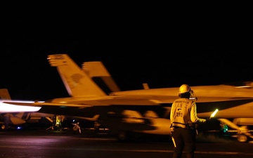 George H.W. Bush Night Flight Operations