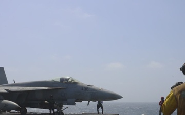 USS George H.W. Bush Flight Operations