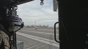 George H.W. Bush Strike Group Aerial B-Roll