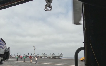George H.W. Bush Strike Group Aerial B-Roll