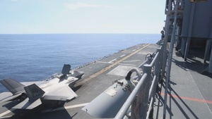 F-35B Lightning II Take Off From USS Kearsarge