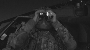 JTF-SB service members fly into aerial night operation