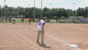 Commanders vs command Sgt. Maj.'s Softball B-Roll