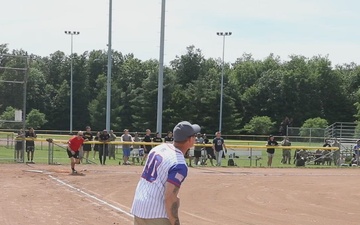 Commanders vs command Sgt. Maj.'s Softball B-Roll