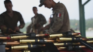 Fleet Exercise 250 | French Marines conduct Heavy Machine Gun Range alongside U.S. Marines
